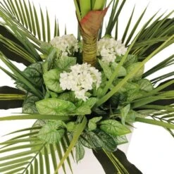 5ft. Artificial Tarovine Tree In White Decorative Pot 16 5ft. Artificial Tarovine Tree In White Decorative Pot -Michaels D763736S 5