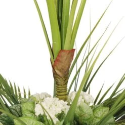 5ft. Artificial Tarovine Tree In White Decorative Pot 17 5ft. Artificial Tarovine Tree In White Decorative Pot -Michaels D763736S 6