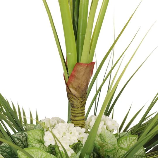 5ft. Artificial Tarovine Tree In White Decorative Pot 9 5ft. Artificial Tarovine Tree In White Decorative Pot - Image 7