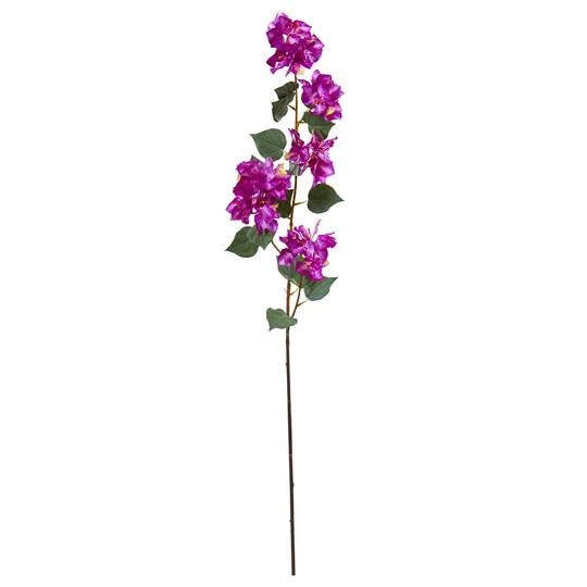47'' Bougainvillea Artificial Flower Spray, 4ct. Orchid 4 47'' Bougainvillea Artificial Flower Spray, 4ct. Orchid - Image 2